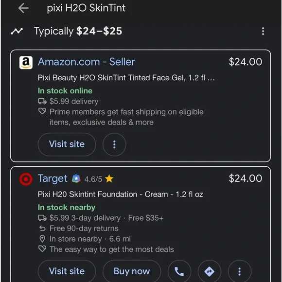 H2O SkinTint gel moisturizer fountain flawless no makeup look in warm - Picture 3 of 3